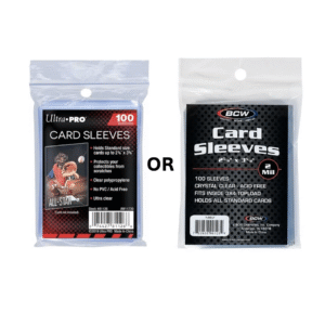 Clear Card Sleeves (BCW / Ultra Pro)